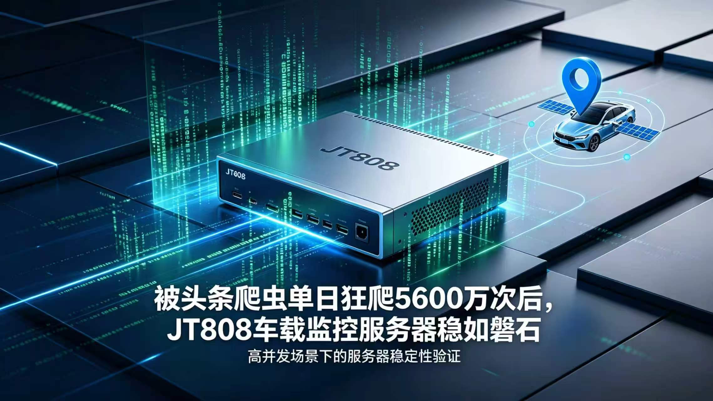 被头条爬虫单日狂爬 5600 万次后，我们的 JT808 车载监控服务器稳如磐石