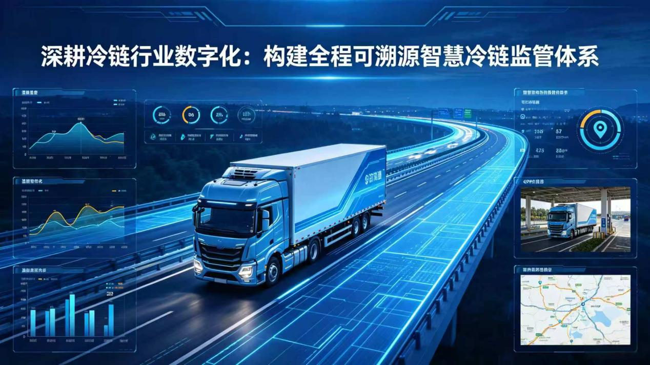 深耕冷链行业数字化:打通温控运输管控断点,构建全程可溯源智慧冷链监管体系