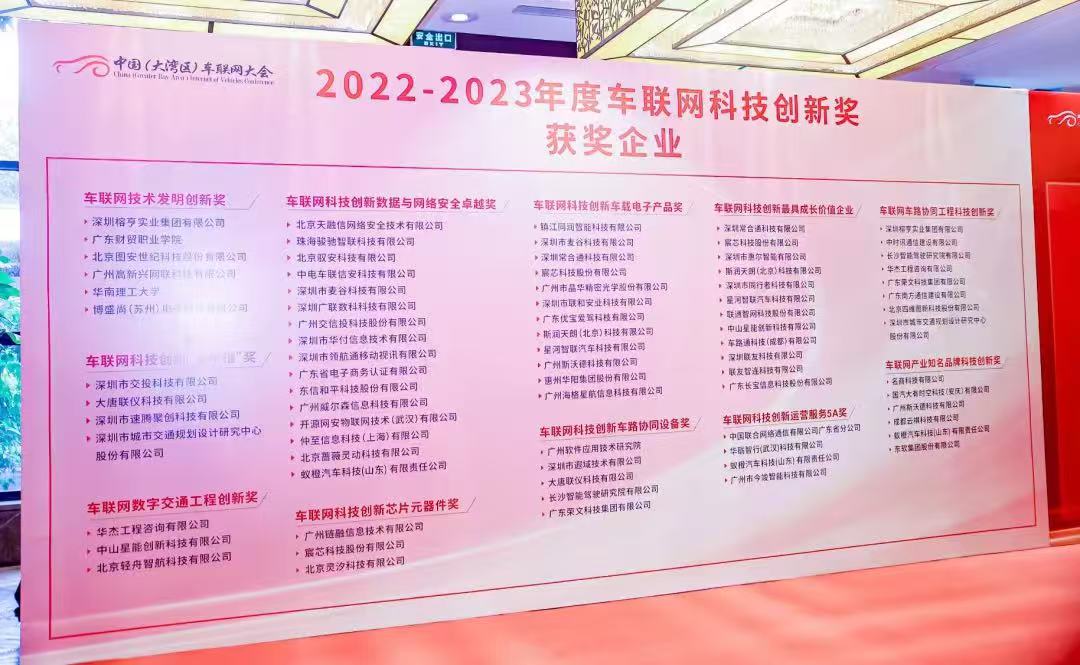 北斗安心联荣获"优秀车联网解决方案提供商"称号