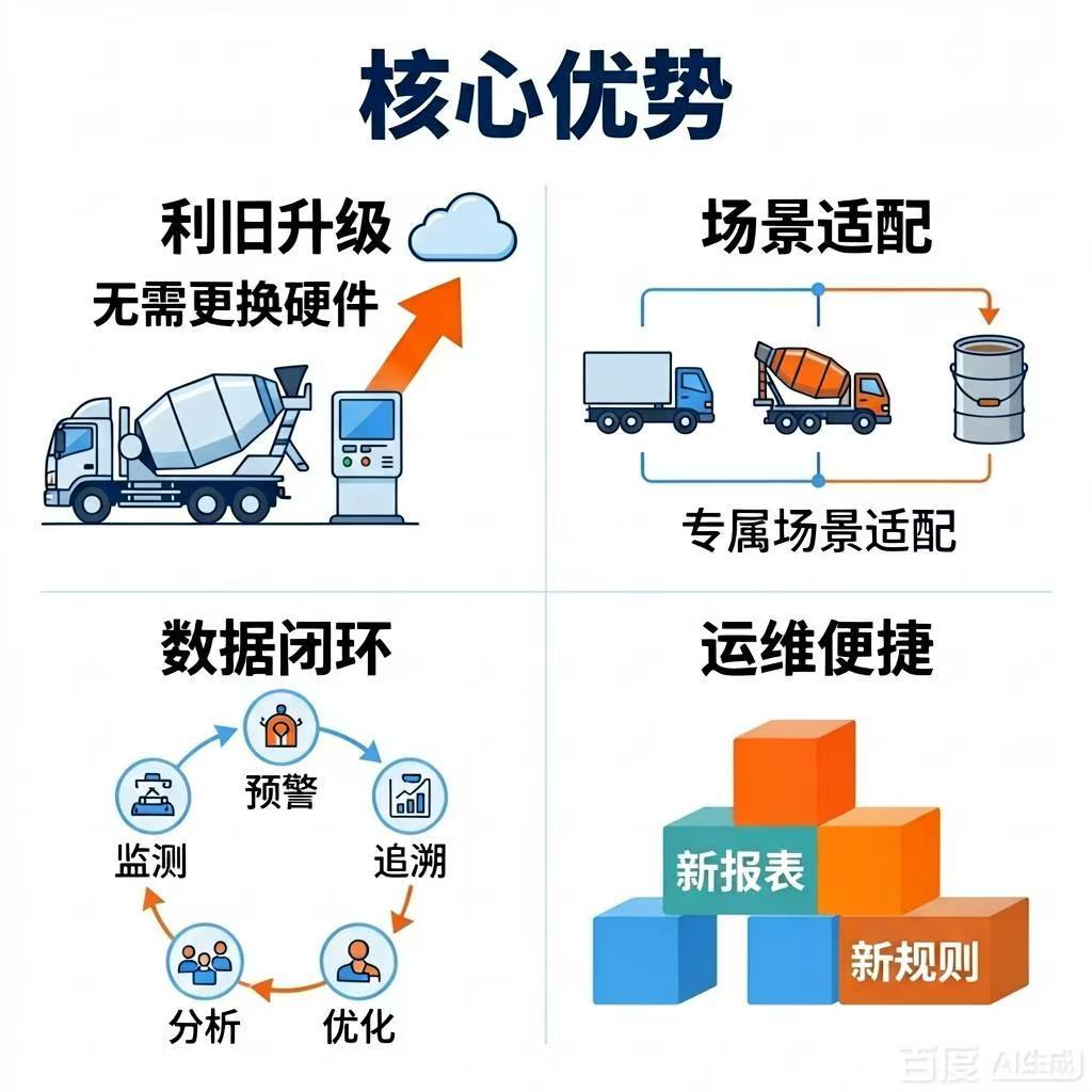 安心联商砼方案核心优势示意